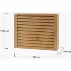 Graf Cuve Décorative WOODY - 350 L - Bois Clair -Recuperation de pluie Magasin 112466 3