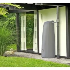 Graf Cuve Murale ELEGANCE - Gris - 400 L -Recuperation de pluie Magasin 112481 2