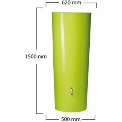GRAF® Graf Réservoirs Décoratifs COLOR - 350 L - Apple -Recuperation de pluie Magasin 112487 4