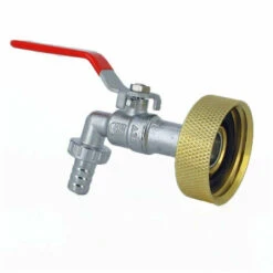 MULTICUVES Raccord Cuve Eau S60X6 Laiton - Robinet Laiton Chromé 15 Mm -Recuperation de pluie Magasin 12131891 4