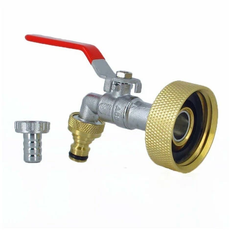 MULTICUVES Raccord Cuve S60X6 Laiton - Robinet Laiton 15 Mm + Nez 20x27 6 MULTICUVES Raccord Cuve S60X6 Laiton - Robinet Laiton 15 Mm + Nez 20x27 – Image 4