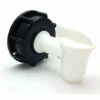 MULTITANKS Raccord S60x6 - Robinet Blanc Gros Débit -Recuperation de pluie Magasin 1634263 1