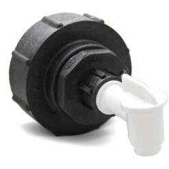 MULTITANKS Raccord S100x8 Femelle -robinet Jardin 90° Blanc