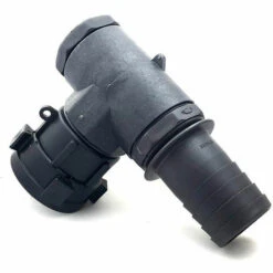 MULTITANKS Raccord Femelle S60x6 écrou Tournant Avec Coude 90°et Sortie Male Cannelé 50mm - 50mm -Recuperation de pluie Magasin 1634303 2