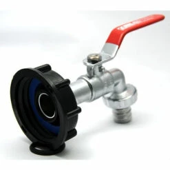 MULTITANKS Raccord Robinet En Laiton Chromé Sortie 1'' 90 Degrés - 1'' BSP -Recuperation de pluie Magasin 1634446 2