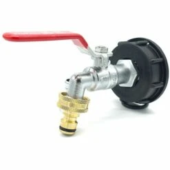 MULTITANKS Raccord Robinet En Laiton Chromé Sortie Raccord Rapide - 3/4'' BSP -Recuperation de pluie Magasin 1634456 5