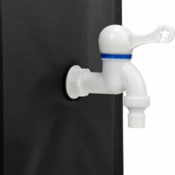 Récupérateur D'eau Réservoir D'eau Inoxydable Et Résistant Aux UV 500 L 80 X 98 Cm [casa.pro] -Recuperation de pluie Magasin 16436546 3