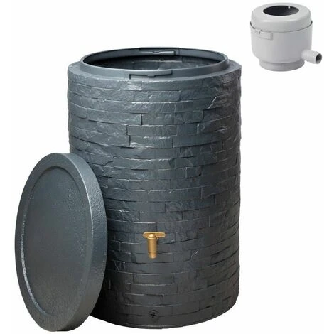 Graf Kit Cuve ARRONDO 250 L Gris Graphite - Ø 65 X 93 Cm 3 Graf Kit Cuve ARRONDO 250 L Gris Graphite - Ø 65 X 93 Cm