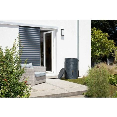 Graf Kit Cuve ARRONDO 250 L Gris Graphite - Ø 65 X 93 Cm 4 Graf Kit Cuve ARRONDO 250 L Gris Graphite - Ø 65 X 93 Cm – Image 2