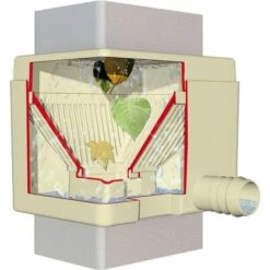 Collecteur Eau De Pluie Carré Sable QUATTRO - GARANTIA -Recuperation de pluie Magasin 1983326 4