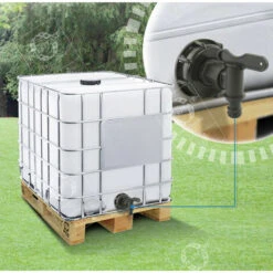 Raccord Robinet S60x6 Pour Cuve IBC - INTERPLAST -Recuperation de pluie Magasin 19923040 3