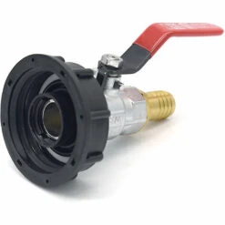 MULTITANKS Raccord S60x6 Avec Robinet En Laiton à Boisseau Sphérique Sortie Cannelée 19mm -Recuperation de pluie Magasin 20242003 4