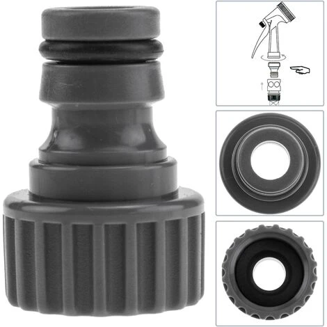 PrimeMatik - Connecteur Rapide Avec Filetage Femelle 1/2" Pour Tuyau 4 PrimeMatik - Connecteur Rapide Avec Filetage Femelle 1/2" Pour Tuyau â Image 2