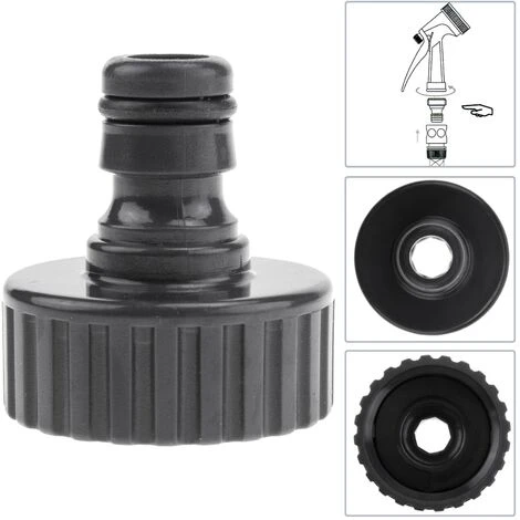 PrimeMatik - Connecteur Rapide Avec Filetage Femelle 1" Pour Tuyau 4 PrimeMatik - Connecteur Rapide Avec Filetage Femelle 1" Pour Tuyau – Image 2