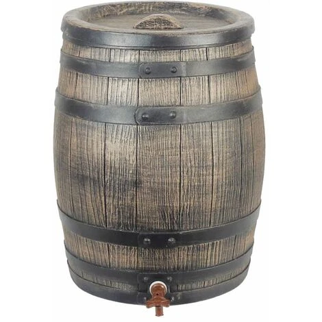 TRUE DEAL Nature Récupérateur D'eau Avec Aspect De Bois 50 L 38x49,5 Cm Marron 3 TRUE DEAL Nature Récupérateur D'eau Avec Aspect De Bois 50 L 38x49,5 Cm Marron