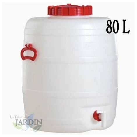SUINGA Fût En Polyéthylène Alimentaire 80 Litres Pour Liquides Et Boissons 3 SUINGA Fût En Polyéthylène Alimentaire 80 Litres Pour Liquides Et Boissons