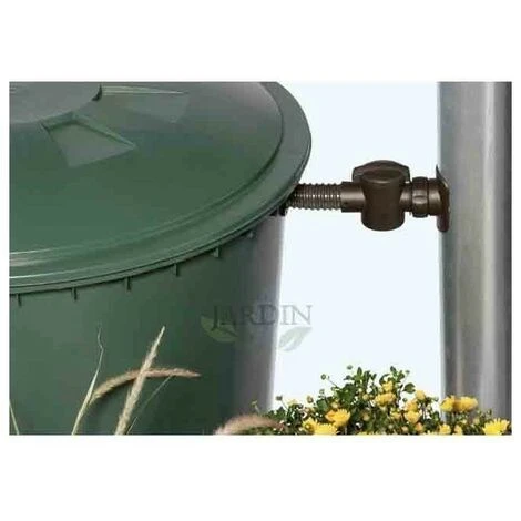 SUINGA Réservoir D'eau De Pluie Rond 500 Litres 4 SUINGA Réservoir D'eau De Pluie Rond 500 Litres – Image 2