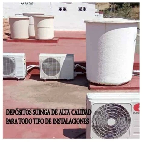 SUINGA Cuve En Fibre Polyester 2000 Litres Circulaire + Couvercle 4 SUINGA Cuve En Fibre Polyester 2000 Litres Circulaire + Couvercle – Image 2