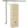 ALICE'S GARDEN Récupérateur D'eau Mural Chastang 300L Beige Avec Kit Raccord Chéneau Inclus -Recuperation de pluie Magasin 27237729 1