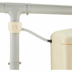 ALICE'S GARDEN Récupérateur D'eau Mural Chastang 300L Beige Avec Kit Raccord Chéneau Inclus -Recuperation de pluie Magasin 27237729 3