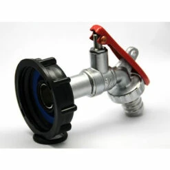 MULTITANKS Raccord Robinet En Laiton Chromé Cadenassable Sortie 19mm 90 Degrés - 3/4'' BSP -Recuperation de pluie Magasin 2803562 2