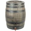 TRUE DEAL Nature Baril D'eau De Pluie Avec Aspect De Bois 120L 50,5x66 Cm Marron -Recuperation de pluie Magasin 28061435 1