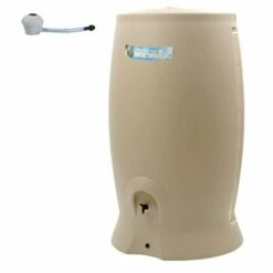 EDA Recup'O 1000L Rotomoulé Récupérateur D'eau, Beige