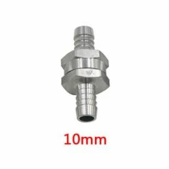 TRIOMPHE Valve De Vérification De L'essence Diesel De Perle De Perle, Un Système De Carburant De Carburateur à Faible Concentration Avec Clapet Anti-retour, Vanne à Carburant En Aluminium, Vanne D'alimentation En Gaz Diesel (10 Mm 2), Clapet Anti-retour Pour Tube -Recuperation de pluie Magasin 32851728 3