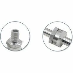 TRIOMPHE Valve De Vérification De L'essence Diesel De Perle De Perle, Un Système De Carburant De Carburateur à Faible Concentration Avec Clapet Anti-retour, Vanne à Carburant En Aluminium, Vanne D'alimentation En Gaz Diesel (10 Mm 2), Clapet Anti-retour Pour Tube -Recuperation de pluie Magasin 32851728 4