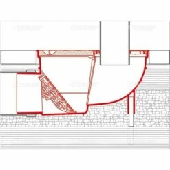 ALCAPLAST Bac De Récupération D'eau De Pluie Pour Tuyaux De Descente 300/155/110 Horizontal Noir AGV3 -Recuperation de pluie Magasin 37245565 3
