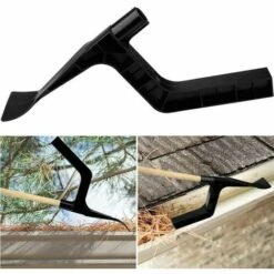 GUAZHUNIFR Outil De Nettoyage Ingénieux Pour Gouttière - Outil De Nettoyage Pour La Maison Et L'extérieur - Outil De Nettoyage De Gouttière - Outil De Nettoyage Pour Gouttière -Recuperation de pluie Magasin 41869166 3