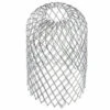 GUAZHUNIFR 4 Filtres De Gouttière En Aluminium Flexible 6*5cm Grille Grillage Stop Feuille Crépine Pare Feuille Cache Gouttière Pour Protéger Gouttière Contre Les Feuilles Toiture