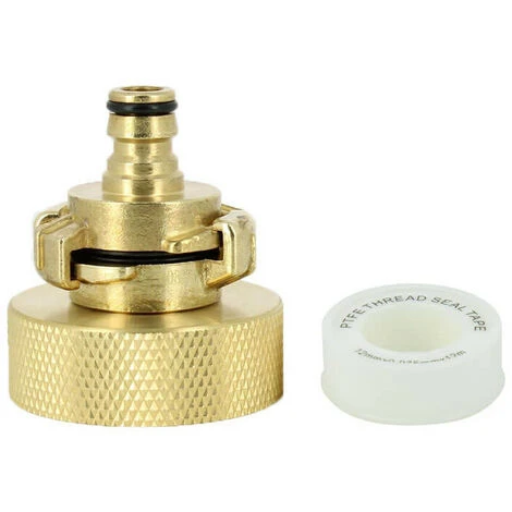 MULTICUVES Raccord Cuve S60X6 Laiton - Raccord Express Avec Sortie Rapide 3 MULTICUVES Raccord Cuve S60X6 Laiton - Raccord Express Avec Sortie Rapide