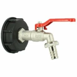 MULTICUVES Raccord Cuve Eau S60X6 - Robinet ECO Laiton 15 Mm