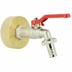 MULTICUVES Raccord Cuve Eau S60X6 Laiton - Robinet ECO Laiton 15 Mm -Recuperation de pluie Magasin 46890701 2