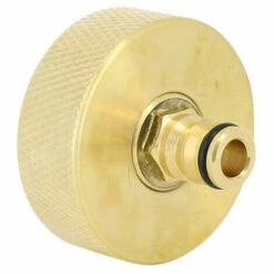 MULTICUVES Raccord Cuve Eau S60X6 Laiton - Embout Rapide -Recuperation de pluie Magasin 47160902 2