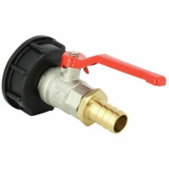 MULTICUVES Raccord Cuve S60X6 - Vanne Laiton + Embout Droit 19 Mm -Recuperation de pluie Magasin 47160904 2