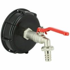 MULTICUVES Raccord Cuve Eau S100X8 - Robinet ECO Laiton 15 Mm