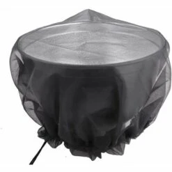 Housse De Protection En Maille Pour Tonneaux De Pluie Avec Cordon De Serrage, Filet De Protection Contre Les Moustiques Pour L'extérieur De Jardin, Seaux De Pluie, Tonneaux De Feuilles 95CM Fontainebleau Noir -Recuperation de pluie Magasin 47743027 4