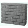 GRAF® Graf Cuve Décorative MUR ROCKY - 400L - Gris Granite 2 GRAF® Graf Cuve Décorative MUR ROCKY - 400L - Gris Granite -Recuperation de pluie Magasin 49708 1