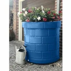 PLAST'UP ROTOMOULAGE PUIT RECUPERATEUR EAU DE PLUIE 340L-Bleu-83.5cm - Bleu -Recuperation de pluie Magasin 52050193 2