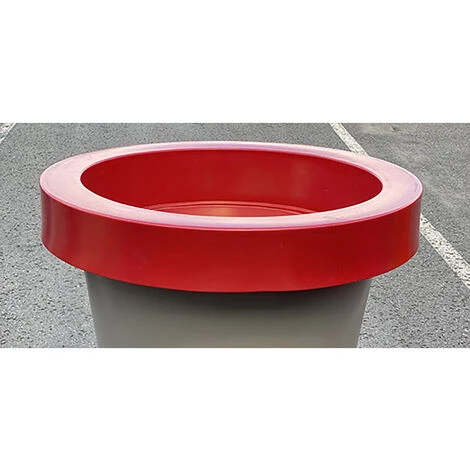 PLAST'UP ROTOMOULAGE CARRE DE PLANTATION RECUPERATEUR EAU DE PLUIE AERIEN LLUVIA 420L-Taupe Rouge-100cm - Taupe Rouge 5 PLAST'UP ROTOMOULAGE CARRE DE PLANTATION RECUPERATEUR EAU DE PLUIE AERIEN LLUVIA 420L-Taupe Rouge-100cm - Taupe Rouge – Image 3