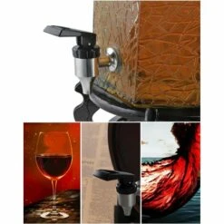 Distributeur De Boissons Robinet En Acier Inoxydable 304 Tonneau De Vin Spigot Remplacement Vin Biere Jus Robinet 16mm, Silver, Taille Unique,Fontainebleau 11 Distributeur De Boissons Robinet En Acier Inoxydable 304 Tonneau De Vin Spigot Remplacement Vin Biere Jus Robinet 16mm, Silver, Taille Unique,Fontainebleau -Recuperation de pluie Magasin 52468391 5