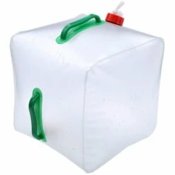 Bidon D'eau Réservoir D'eau Portable Pliable PVC Grande Capacité Pour Camping D'escalade Extérieur Hurricane Flood Tremblement De Terre Les Urgences - 20L，Fontainebleau