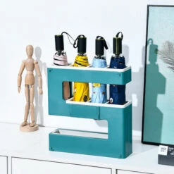 BENOBBY KIDS Étagère De Pluie De Stockage Maison Parapluie égouttoir Créatif Mural Tube De Pluie Sans Poinçon -Recuperation de pluie Magasin 52720804 5