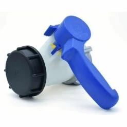 TINOR Vanne Papillon Avec écrou Flottant En Aluminium S60x6 Pour Cuve 1000 Litres IBC