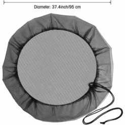 Couverture De Barils De Pluie De Filets Couverture De La Collection D'eau De Maille Couverture, Protecteur D'outil De Récolte De Pluie Réservoir Pour Jardin Extérieur 2pcs，Starlight -Recuperation de pluie Magasin 54077812 2