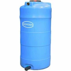 RENSON CUVE DE STOCKAGE EAU 750 VERTICALE PRE EQUIPEE-Bleu-168cm - Bleu