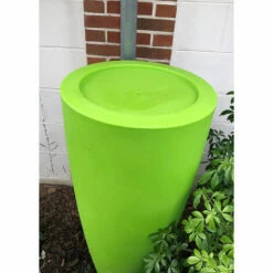 PLAST'UP ROTOMOULAGE POT CONIQUE RECUPERATEUR EAU DE PLUIE AERIEN R&C 200L-Bleu-121cm -Recuperation de pluie Magasin 54428804 4