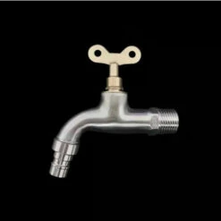 DECKON Plein Cuivre Avec Serrure Robinet En Plein Air Robinet Vintage Anti-vol Interrupteur À Clé Lent Ouvert Robinet -Recuperation de pluie Magasin 54830507 3